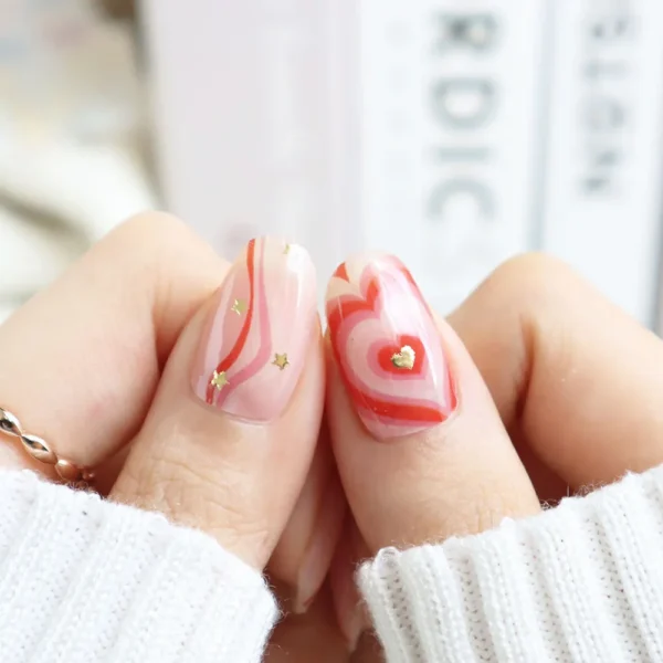 C01035 Psychedelic Red Heart (New Product) - Image 2