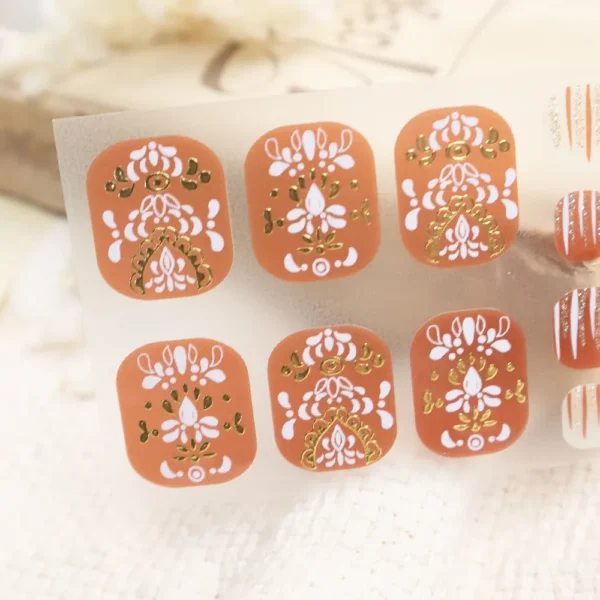 F02123 Sunshine Dancing (Toe Nail Stickers) - Image 3